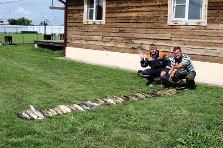Рыбалка в июле и августе на базе "Клёвое место"